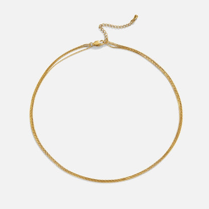 Vina Gold Multi Mehrlagige Ketten Halskette Alma