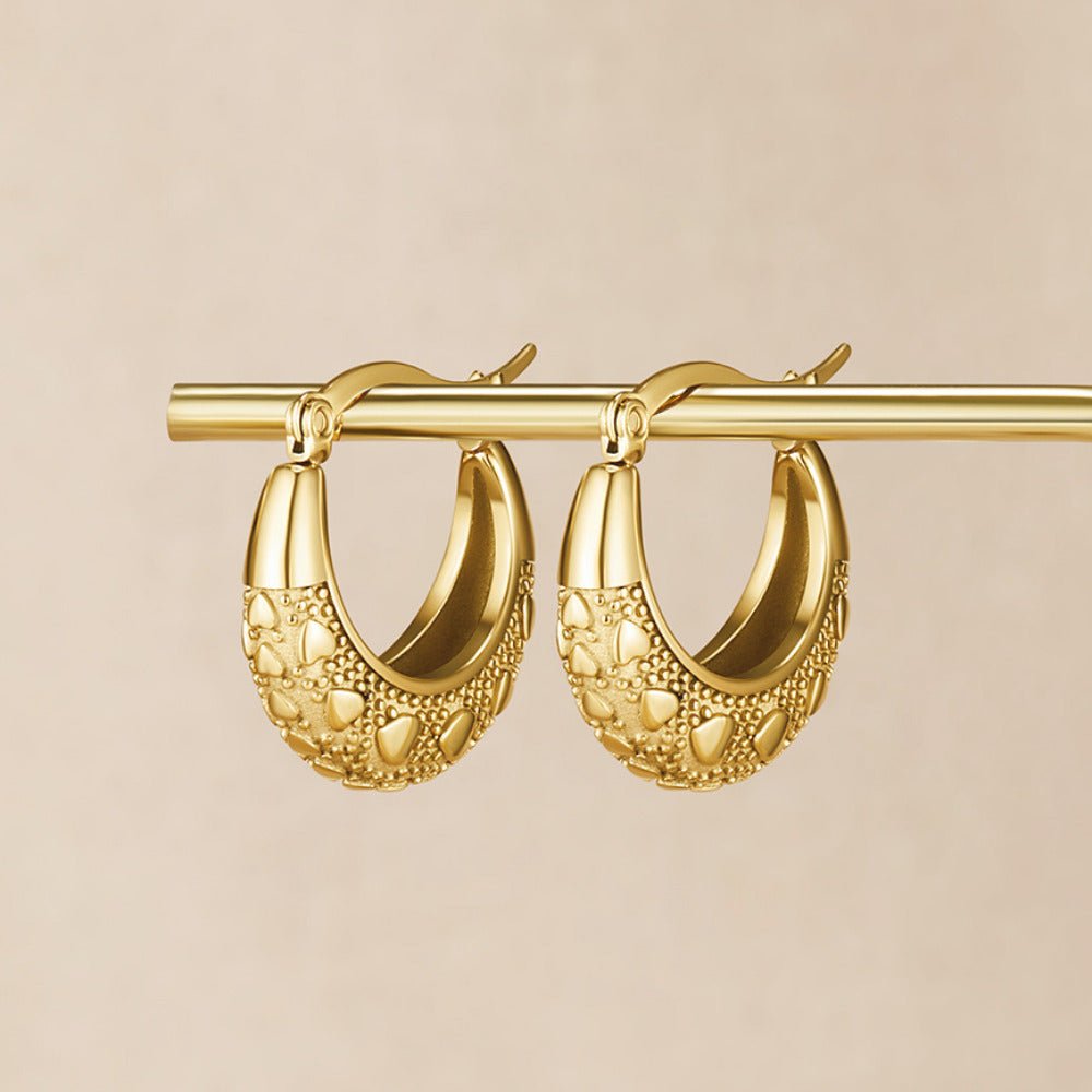 Vintage Gold Cleofe Ohrringe Alma