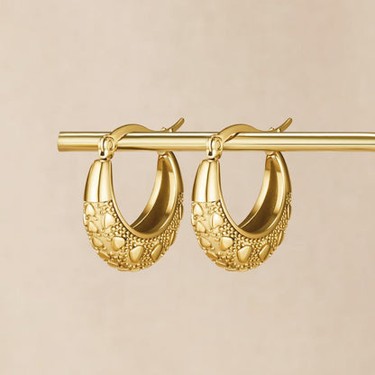 Vintage Gold Cleofe Ohrringe Alma