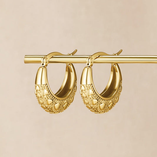 Vintage Gold Cleofe Ohrringe Alma