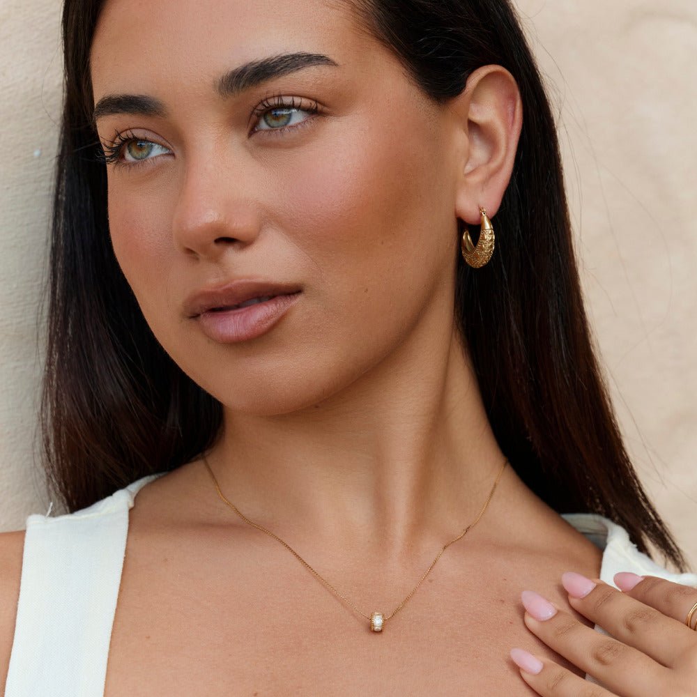Vintage Gold Cleofe Ohrringe Alma