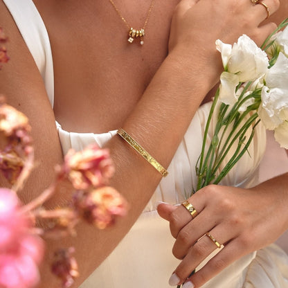 Vintage Gold Vine Armreif Alma