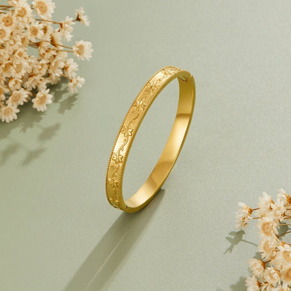 Vintage Gold Vine Armreif Alma