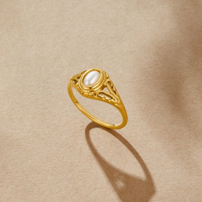 Vintage Royal Perlen Ring Alma