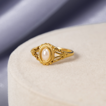 Vintage Royal Perlen Ring Alma