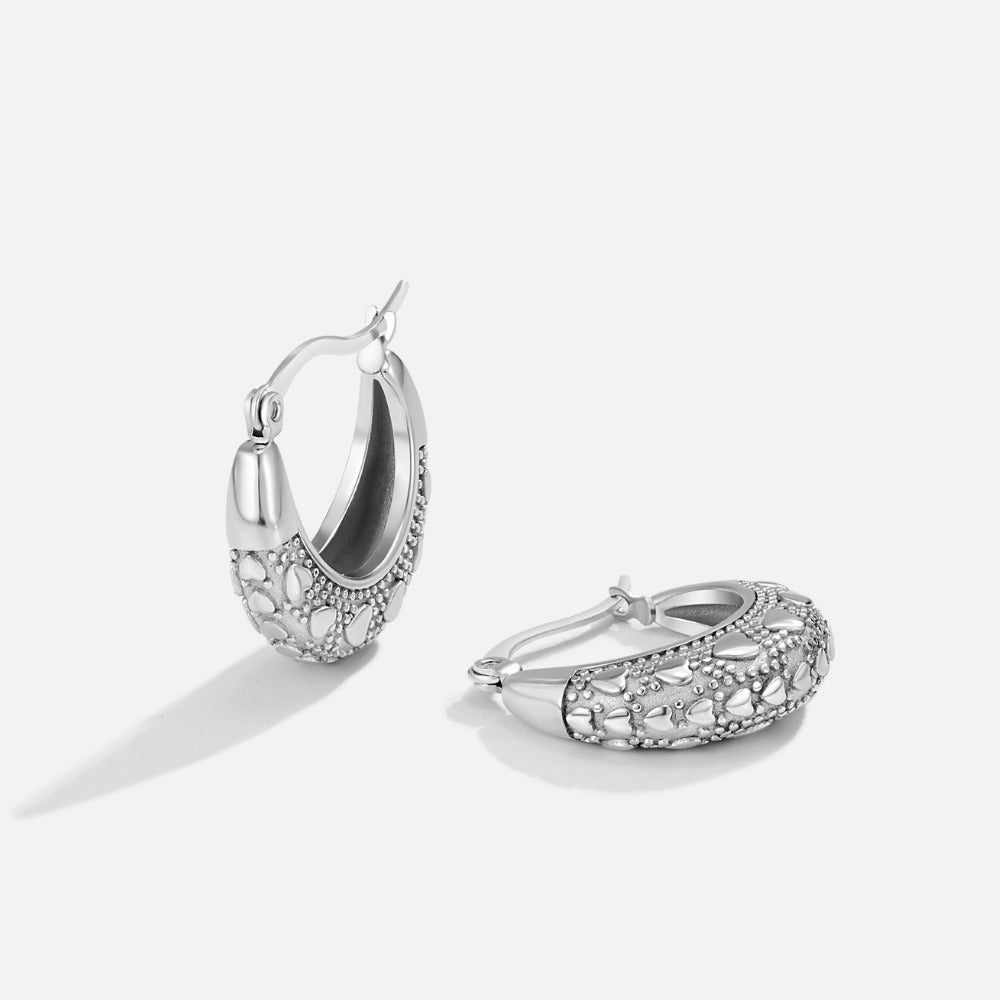 Vintage Silber Cleofe Ohrringe Alma