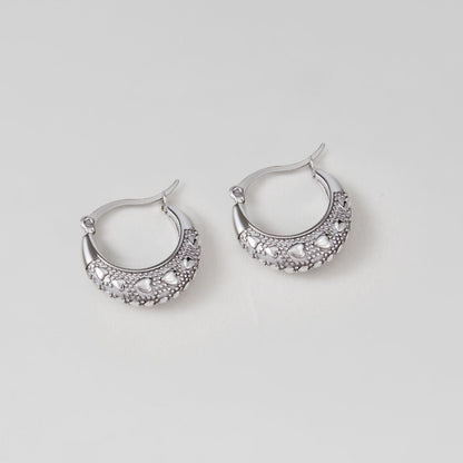 Vintage Silber Cleofe Ohrringe Alma