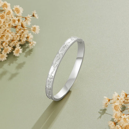 Vintage Silber Vine Armreif Alma