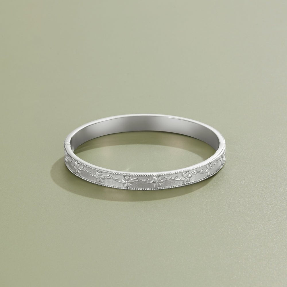 Vintage Silber Vine Armreif Alma