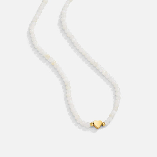 White Selene Perlenhalskette Alma