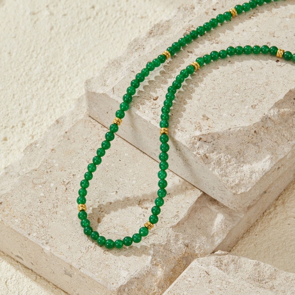 Winona Green Onyx Halskette Alma