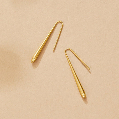 Zia Gold Tropfen Ohrringe Alma