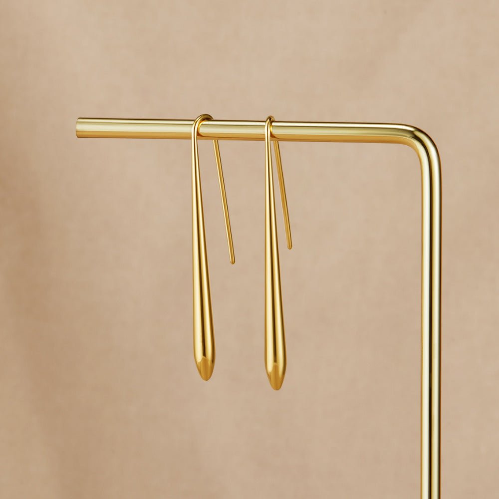 Zia Gold Tropfen Ohrringe Alma