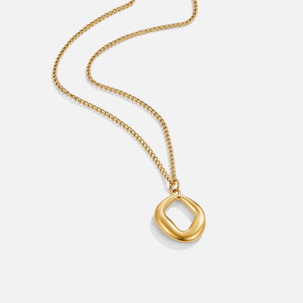 Zola Geometric Goldhalskette Alma
