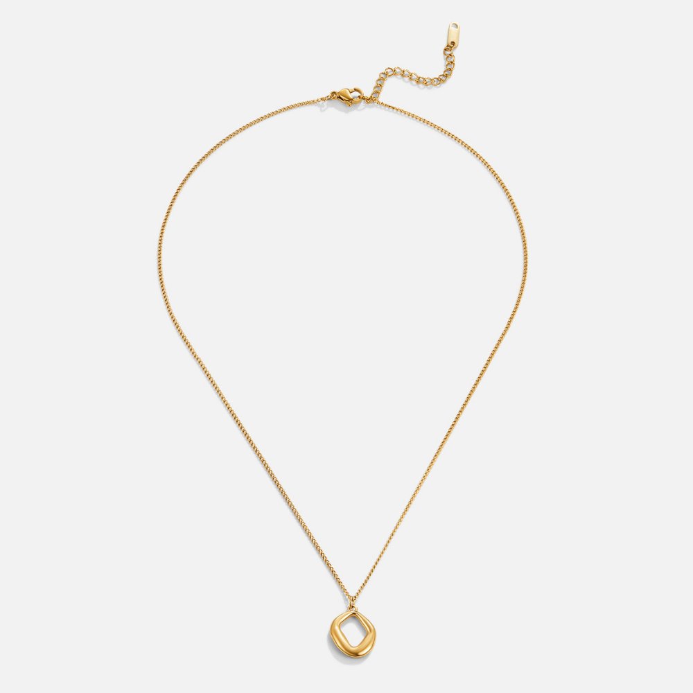 Zola Geometric Goldhalskette Alma
